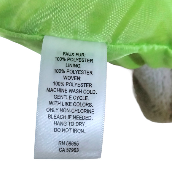 Nordstrom BP Jacket Womens Medium Beige Green Faux Shearling Neoncore NWT - Picture 12 of 12